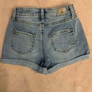 EUC RSQ Girls Superhigh Rise Mom Jean Stretch Shorts Size 7